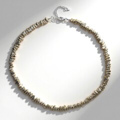 Collana in argento con Ematite Argentata
