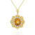 Collar en plata con Citrino (Gems en Vogue)