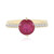 Anillo en oro con Rubí de Madagascar (de Melo Gold)