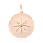 I1 Argyle-Rose de France-Brillant-Silberanhänger (Annette)