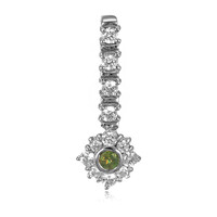 Pendentif en argent et Alexandrite du Brésil