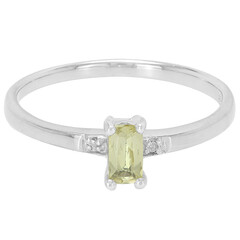 Anello in argento con Apatite Xia