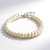 Bracciale in argento con Perla d'Acqua Dolce Bianca (TPC)