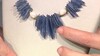 Collar en plata con Cianita de Nepal (Riya)