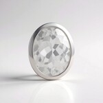 Pendentif en argent et Quartz blanc (MONOSONO COLLECTION)
