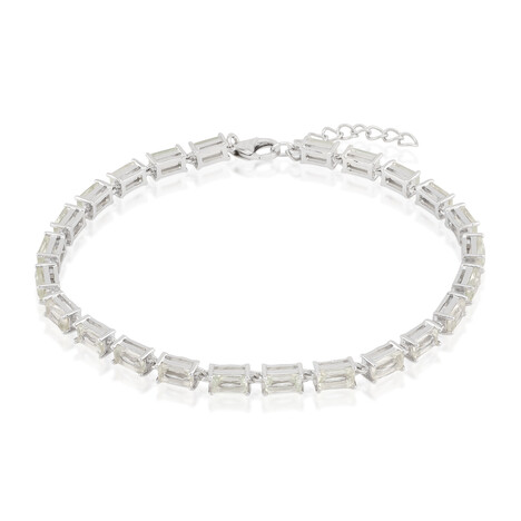 Bracciale in argento con Ametista Verde