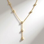 Collana in oro con Diamante Flawless (G) (de Melo Gold)
