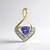 Ciondolo in oro con Tanzanite