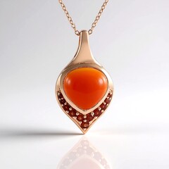 Collana in argento con Corniola
