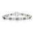 Brazalete en plata con Labradorita azul de Maniry (KM by Juwelo)