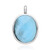 Ciondolo in argento con Larimar