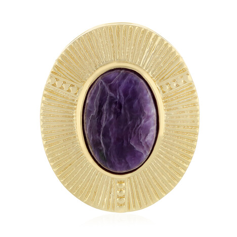 Ciondolo in argento con Charoite (MONOSONO COLLECTION)