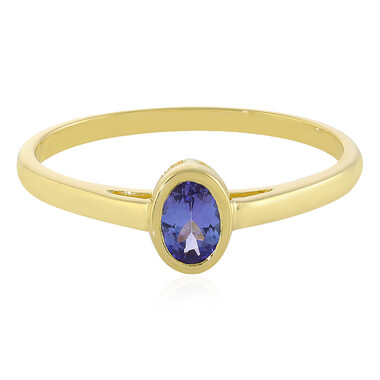 Anello in oro con Tanzanite AAA