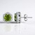 Orecchini in argento con Peridoto