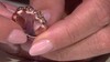 Gouden ring met SI1 Argyle Rose De France Diamanten (Annette)