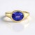 Anello in oro con Tanzanite AAA