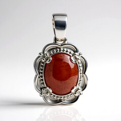 Ciondolo in argento con Thulite