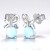 Orecchini in argento con Larimar