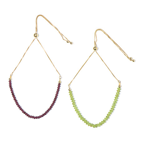 Bracciale in argento con Peridoto