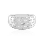 Anillo en plata con Zircón (de Melo)