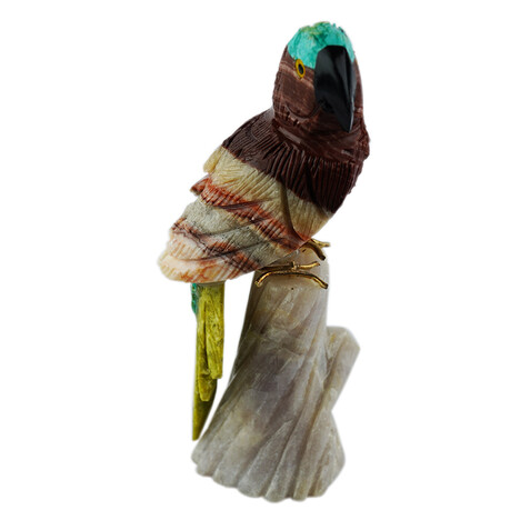 Figure with Orange Aragonite