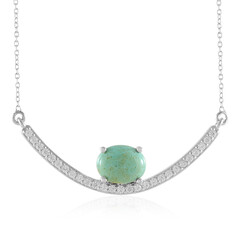 Collana in argento con Turchese Tyrone (Faszination Türkis)