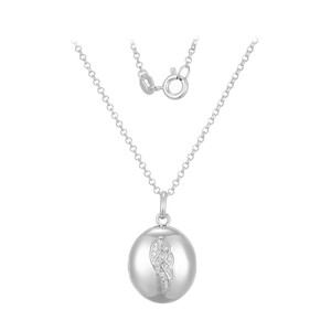 Collier en argent et Zircon (Adela Silber)