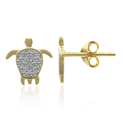 I3 (I) Diamant-Silberohrringe