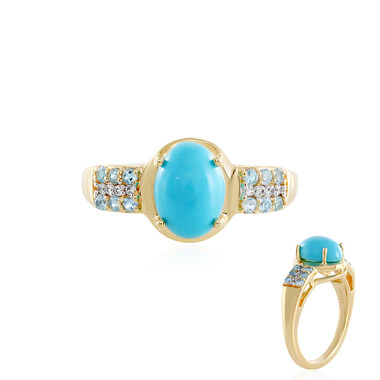 Anello in argento con Turchese