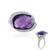 Sambia-Amethyst-Goldring (SUHANA)