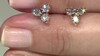 Pendientes en oro con Diamante SI1 (G) (Annette)