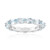 Anello in argento con Topazio Blu Cielo