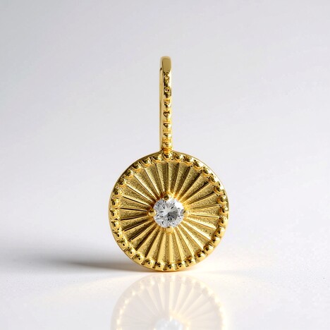 Ciondolo in argento con Diamante I2 (H)