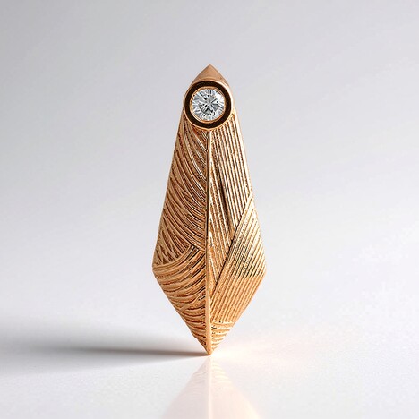 Ciondolo in argento con Zircone (MONOSONO COLLECTION)