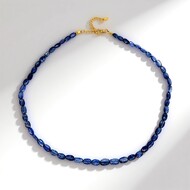 Collana in argento con Cianite