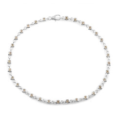 I2 Schokoladen-Brillant-Goldarmband (SUHANA)