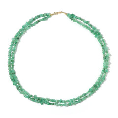 Collana in argento con Smeraldo Brasiliano