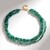 Collana in argento con Grandidierite