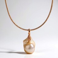 Collier en argent et Perle Ming (TPC)