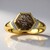 Anello in oro con Pietra del Sole Australiana