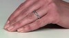 Anillo en plata con Zafiro azul Ceylon