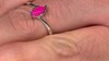 Zilveren ring met een Roze Ethopische Opaal