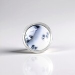 Ciondolo in argento con Agata Dendritica (MONOSONO COLLECTION)