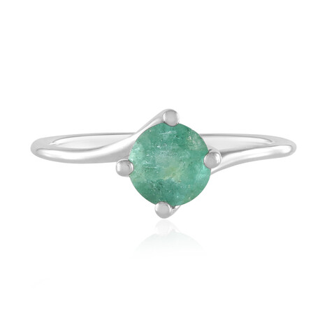 9K Brazilian Emerald Gold Ring
