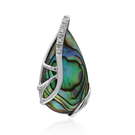 Colgante en plata con Concha de Abalone