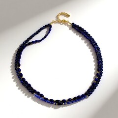 Collana in argento con Zaffiro Blu Bemainty (Riya)