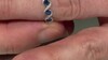 Gouden ring met Blauwe Ceylon saffieren