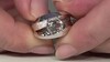 Zilveren ring met een Herkimer Kwarts (Pallanova)