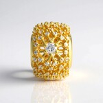 Pendentif en argent et Zircon (MONOSONO COLLECTION)