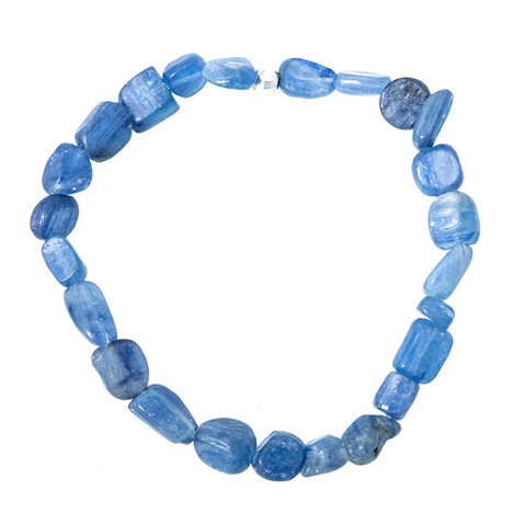 Brazalete en plata con Cianita